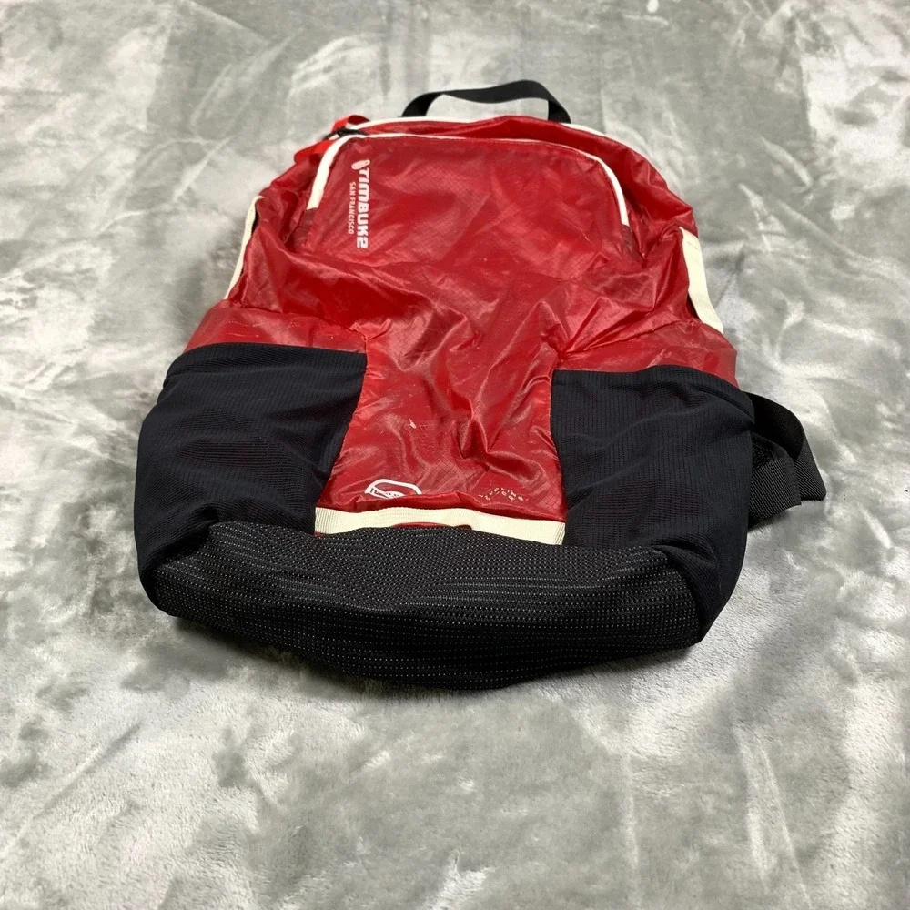 Timbuk2 Backpack Red Especial Raider Mission Cycling Lightweight Travel Commuter